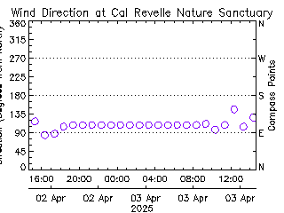 plot of weather data