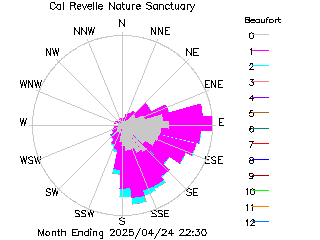 plot of weather data